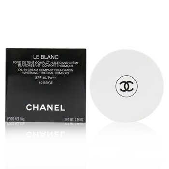 Le Blanc Oil In Cream Whitening Compact Foundation SPF 40 - # 10 Beige