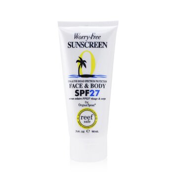 Nemastný opalovací krém na obličej a tělo Tahitian Family Collection SPF 27