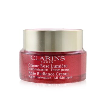 Clarins Super obnovující růžový zářivý krém