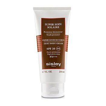 Sisley Super Soin Solaire Silky tělový krém SPF 30 UVA vysoká ochrana 168105
