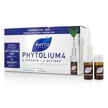 Phytolium 4 Chronic a Severe Anti-řídnoucí vlasy Concentrate (pro řídnoucí vlasy - Men)