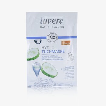 Lavera Plechová maska – hydratační (s bio okurkou a ledovcovou vodou)
