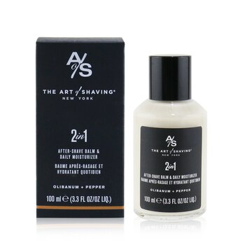 2 In 1 After-Shave Balm & Daily Moisturizer - Olibanum + Pepper