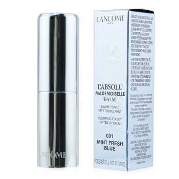 Lancome LAbsolu Mademoiselle Tinted Lip Balm - # 001 Mint Fresh Blue