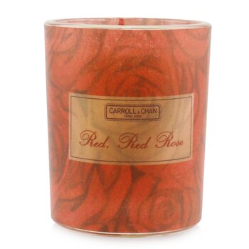 100% Beeswax Votive Candle - Red Red Rose