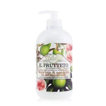 Il Frutteto Zklidňující mýdlo na ruce a obličej se sladkými mandlemi - fíky a mandlovým mlékem