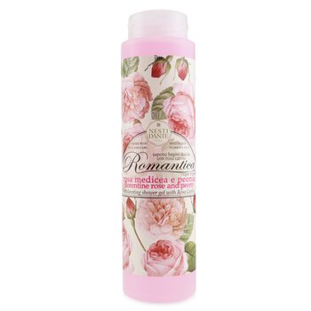 Nesti Dante Romantica Exhilarating sprchový gel s Rosa Canina - florentská růže a pivoňka