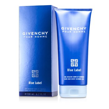 Blue Label - sprchový gel na vlasy i tělo