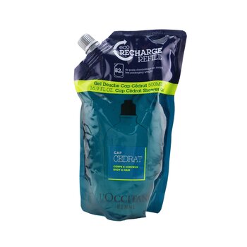 LOccitane Cap Cedrat Shower Body & Hair Eco-Refill