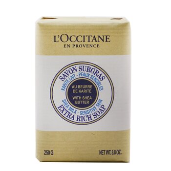 LOccitane Shea Butter Extra Rich Soap - Shea Milk (For Sensitive Skin)