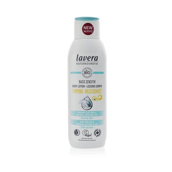 Lavera Basis Sensitiv zpevňující tělové mléko s organickým aloe vera a přírodním koenzymem Q10 - pro normální pleť