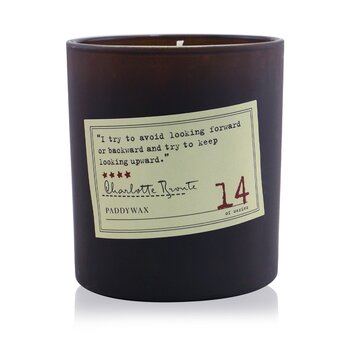 Library Candle - Charlotte Bronte