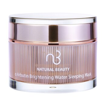 Natural Beauty rozjasňující vodní spací maska Arbutin