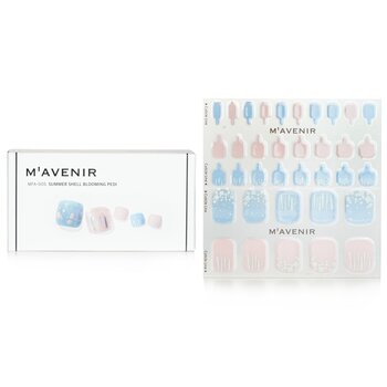 Nail Sticker (Assorted Colour) - # Summer Shell Blooming