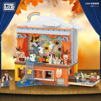 LOZ Mini Block - The Rabbit Peter Theater Building Bricks Set