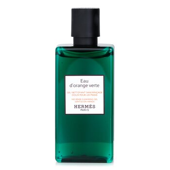 Hermes Eau DOrange Verte No-Rinse Cleansing Gel - Gentle On Hands