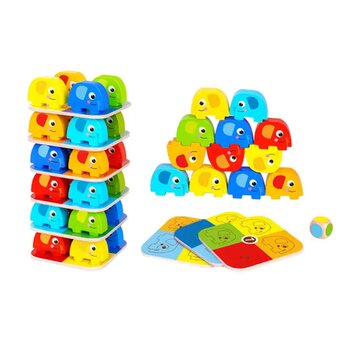 Tooky Toy Co Elephant Stacking Game