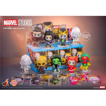 Marvel Studios - Marvel Disney+ Cosbi Bobble-Head Collection (Series 2) - (Case of 8 Blind Boxes)