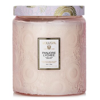 Voluspa Luxe Jar Candle - Panjore Lychee