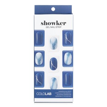 Cololab Showker Gel Nail Strip # CNA401 Blackberry Marble