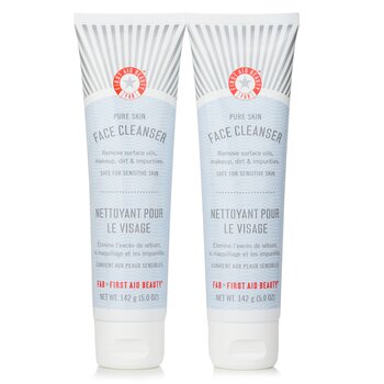 První pomoc krása Pure Skin Face Cleanser Duo Pack (For Sensitive Skin)