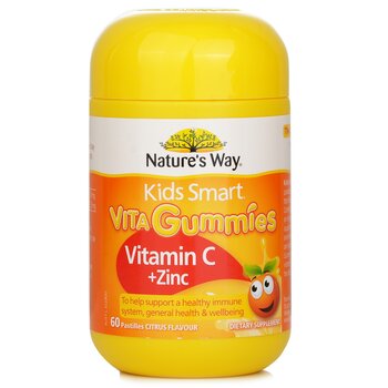 CESTA PŘÍRODY Natures Way - Kids Smart Vita Gummies Vitamin C & Zinc 60 Pastilles (parallel import)