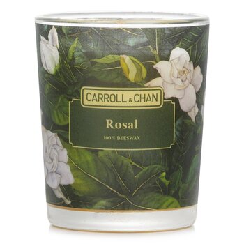 100% Beeswax Votive Candle - Rosal (Neroli, Gardenia & Musk)