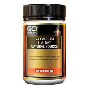 Go Healthy [Authorized Sales Agent] GO Calcium 1-A-Day - 120 Vcaps