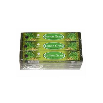 flétna Wardrobe Fragrance –Lemon Grass- Long Dhoop Sticks - 12 Boxes