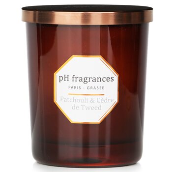 pH fragrances Scented Candle - Patchouli & Cedre De Tweed