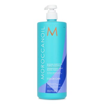 Maroccanoil Blonde Perfecting Purple Shampoo (For Blonde, Lightened Or Grey Hair)