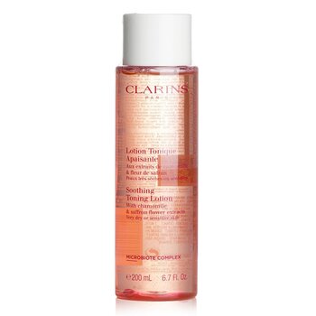 Clarins Zklidňující tonizační mléko s výtažky z květů heřmánku a šafránu – velmi suchá nebo citlivá pleť