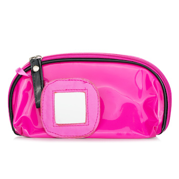 TAŠKA Pink Cosmetic Bag with Mirror #A