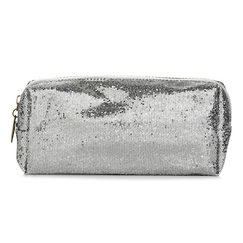 TAŠKA Shine Cosmetic Bag - Silver
