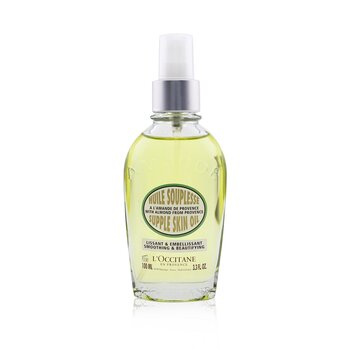LOccitane Almond Supple Skin Oil - Smoothing & Beautifying (Box Slightly Damaged)