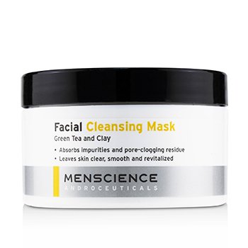 Menscience Maska pro čištění obličeje Facial Cleaning Mask - Green Tea And Clay