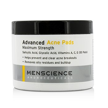 Menscience Vatové tamponky proti akné Advanced Acne Pads