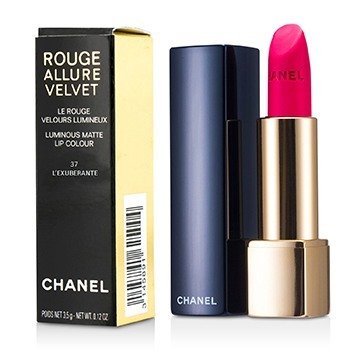Chanel Sametová rtěnka Rouge Allure Velvet - č. 37 L Exuberante