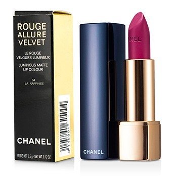 Chanel Sametová rtěnka Rouge Allure Velvet - č. 34 La Raffinee