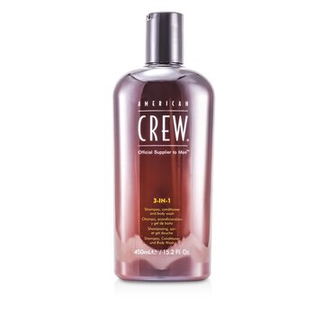 American Crew Šampon, kondicionér a sprchový gel 3 v 1 pro muže Men 3 in 1 Shampoo, Conditioner & Body Wash