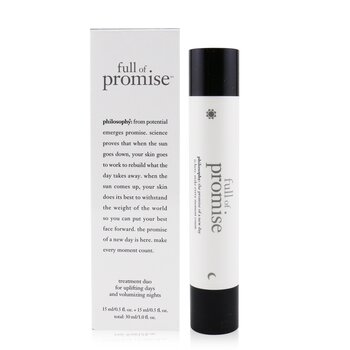 Duo pro 24 hodinové vypnutí a objem Full Of Promise Treatment Duo For Uplifting Days & Voluminizing Nights