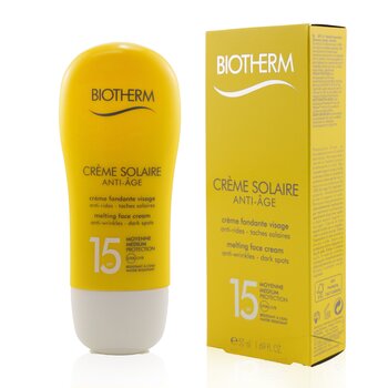 Ochranný sluneční krém na obličej Creme Solaire SPF 15 UVA/UVB Melting Face Cream