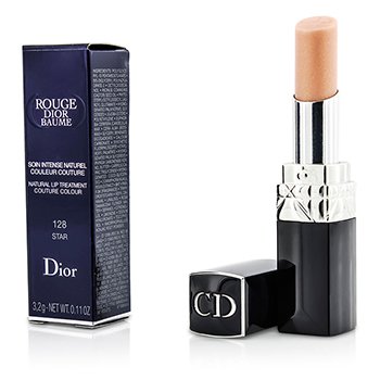 Pečující hydratační rtěnka Rouge Dior Baume Natural Lip Treatment Couture Colour  - # 128 Star