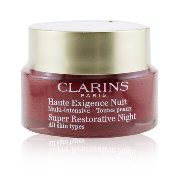 Clarins Noční krém pro regeneraci stařeckých skvrn Super Restorative Night Age Spot Correcting Replenishing Cream