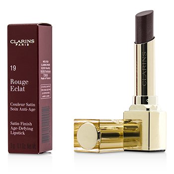 Saténová rtěnka s anti-aging účinkem Rouge Eclat Satin Finish Age Defying Lipstick - # 19 Chestnut Brown