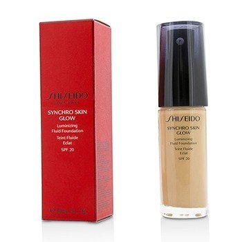 Shiseido Synchro Skin Glow rozjasňující tekutý makeup SPF 20 - # Rose 3