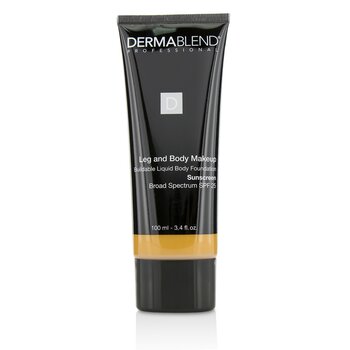 Dermablend Leg and Body Make Up Buildable Liquid Body Foundation Sunscreen Broad Spectrum SPF 25 - #Tan Honey 45W