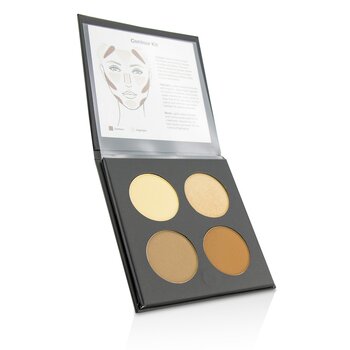 Glo Skin Beauty Contour Kit - # Medium To Dark