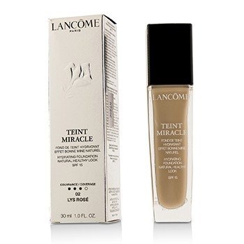 Lancome Teint Miracle Hydrating Foundation Natural Healthy Look SPF 15 - # 02 Lys Rose