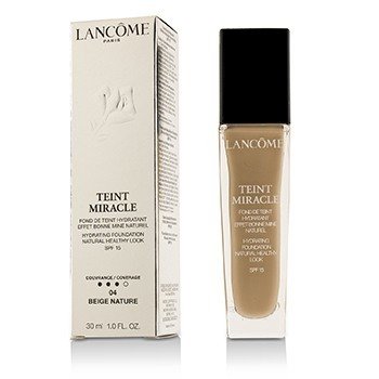 Teint Miracle Hydrating Foundation Natural Healthy Look SPF 15 - # 04 Beige Nature